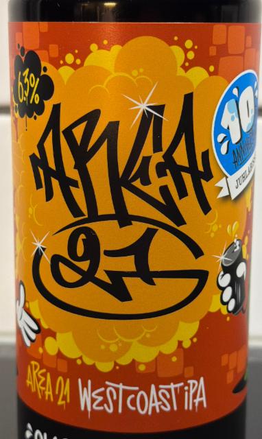 Area 21 - 10th anniversary 6.3%, Olarin Panimo, Finland