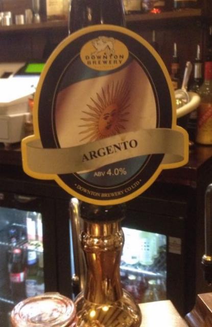 Argento 4.0%, Downton Brewery, England