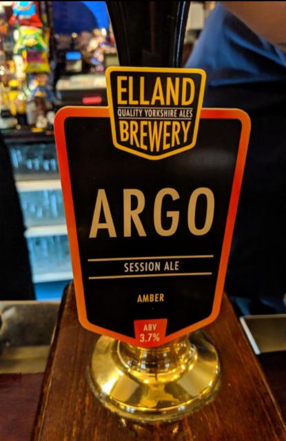 Argo 3.7%, Elland Brewery, England