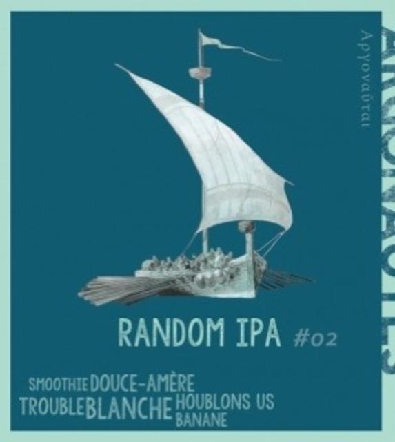 Argonautes #02 Random IPA 5.7%, La Manufacture De Bières, France