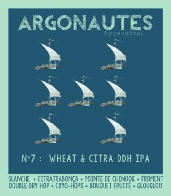 Argonautes #07 Wheat & Citra DDH IPA 6.0%, La Manufacture De Bières, France