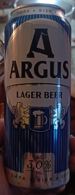 Argus Lager Beer 3.0%, Lidl Hrvatska d.o.o k.d., Croatia
