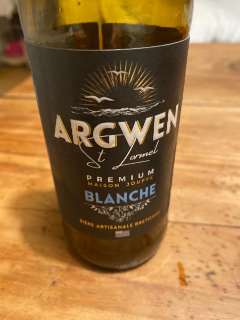 Argwen Blanche 4.5%, Maison Jouffe, France