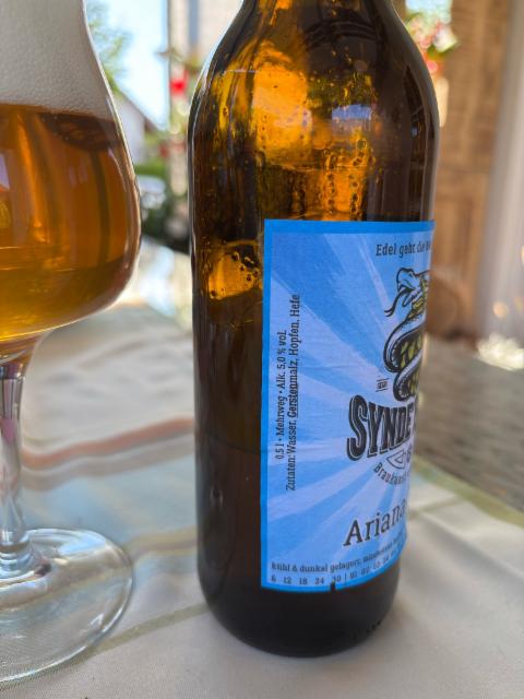 Ariana Lager 5.0%, Synde Bräu, Germany