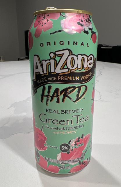 Arizona Hard Grean Tea 5.0%, Molson Coors UK (MolsonCoors), England
