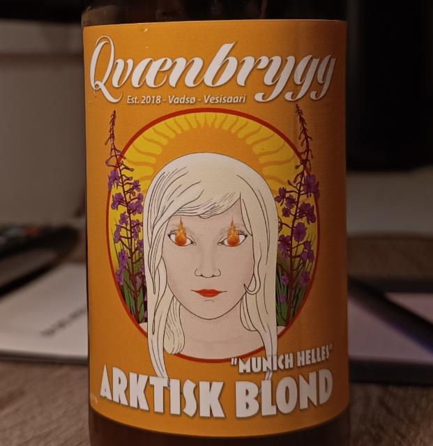 Arktisk Blond 4.7%, Qvænbrygg, Norway