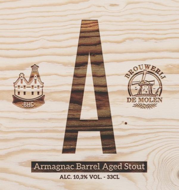 A - Armagnac Barrel Aged Stout 10.3%, Brasserie Vivat, France