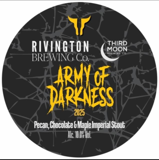 Army of Darkness 2025, Rivington Brewing Co.