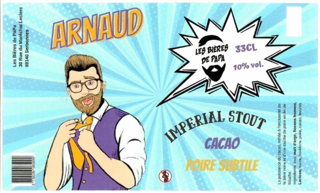 Arnaud 10.0%, Les Bières De Papa, France