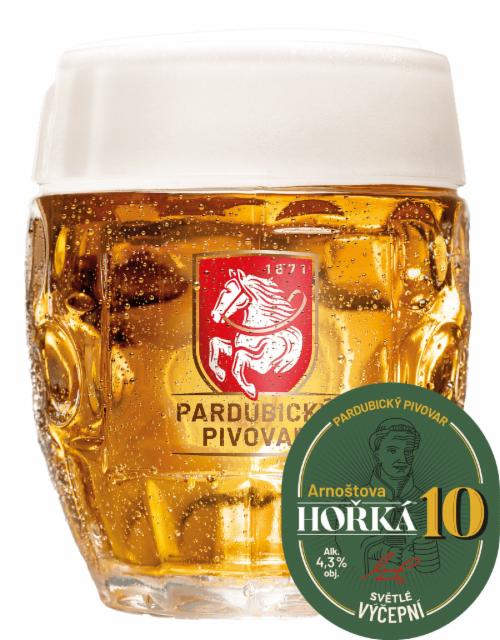 arnoštova horka 10° 4.3%, Pardubický Pivovar (Molson Coors), Czech Republic