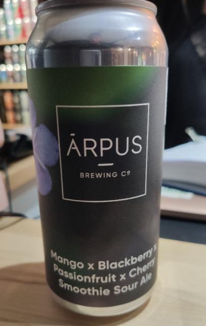 Mango x Blackberry x Passionfruit x Cherry Smoothie sour Ale 4.5%, Ārpus Brewing Co., Latvia