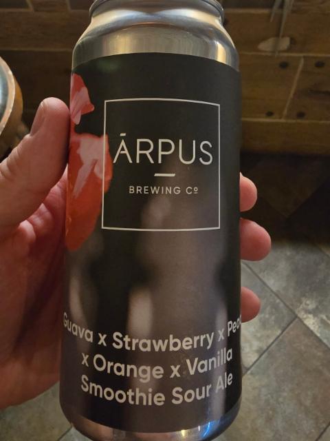ārpus guava x strawberry x peach x orange x vanilla 4.5%, Ārpus Brewing Co., Latvia