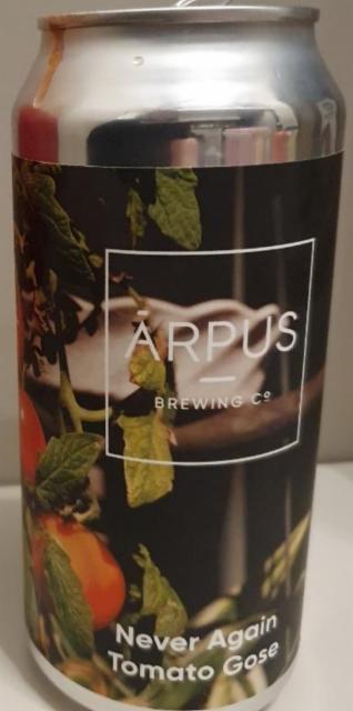 Ãrpus Never Again Tomato Gose 6.0%, Ārpus Brewing Co., Latvia