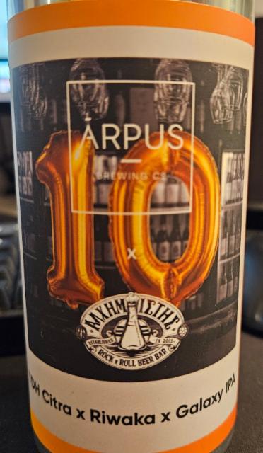 Ärpus x Alchimistis x TDH Citra x Riwaka x Galaxy 6.5%, Ārpus Brewing Co., Latvia