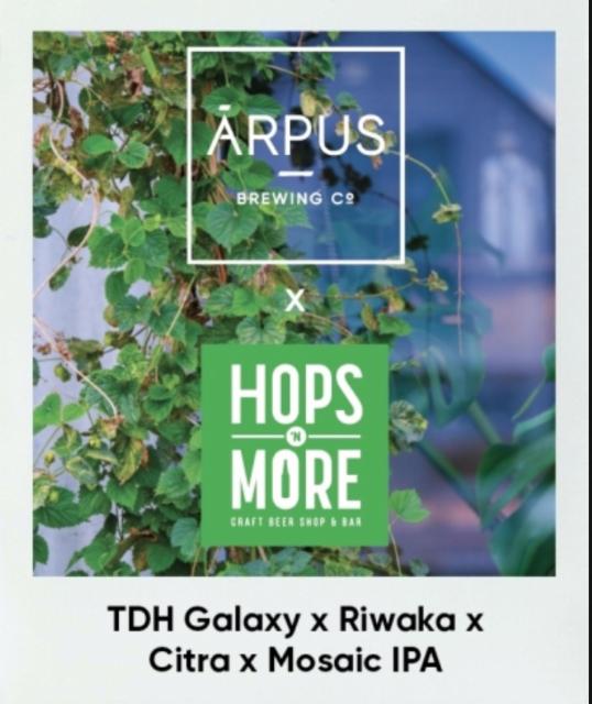TDH Galaxy x Riwaka x Citra x Mosaic IPA (Hops'n More) 6.5%, Ārpus Brewing Co., Latvia