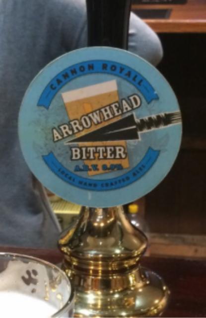 Arrowhead Bitter 3.9%, Cannon Royall Brewery, England