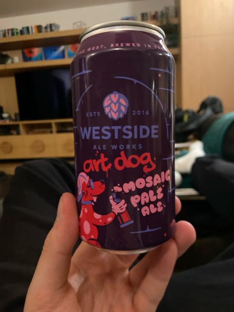 art dog mosaic pale ale 5.4%, Westside Ale Works, Australia