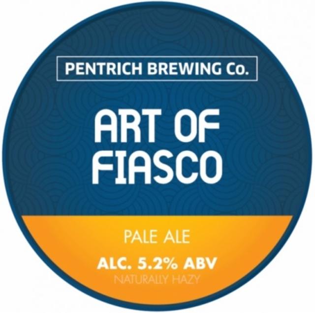 Art Of Fiasco 5.2%, Pentrich Brewing, England