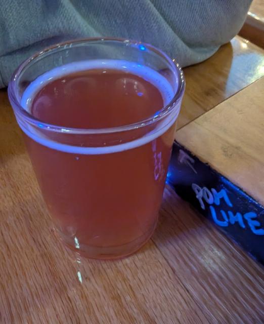 Art Oracle Pomegranate Lime Sour, Whistle buoy brewing company