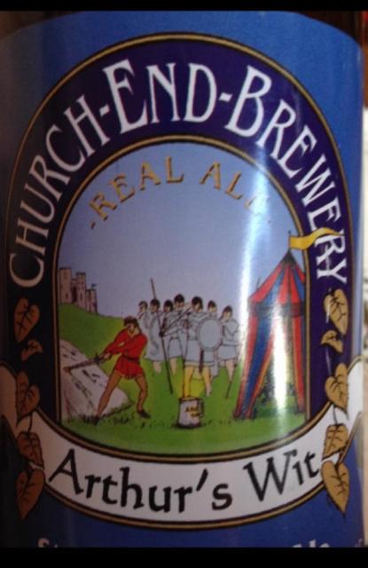 Arthur's Wit 6.0%, Church End Brewery, England