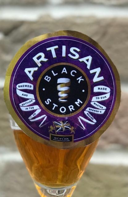 Artisan 4.0%, Black Storm Brewery, England