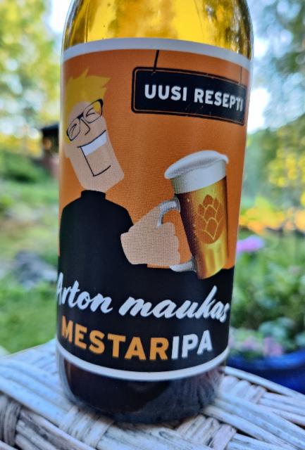 Arton maukas mestari ipa 6.0%, Kanavan Panimo, Finland