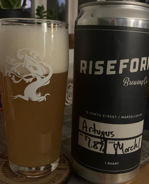 Artugus 7.8%, Riseform Brewing Co., United States