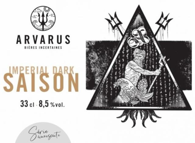 Arvarus Imperial Dark Saison 8.5%, Arvarus, France