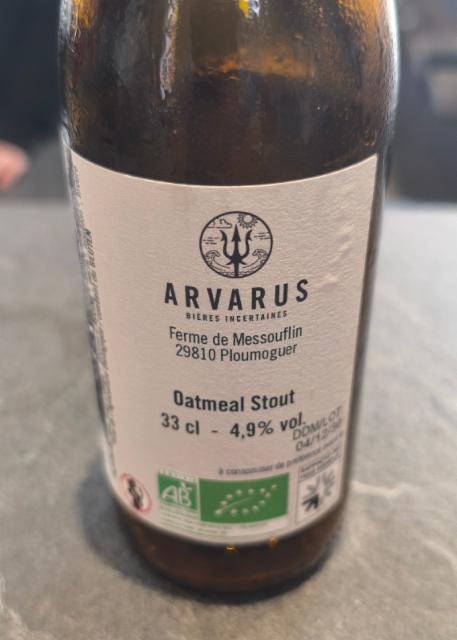arvarus oatmeal stout, Arvarus