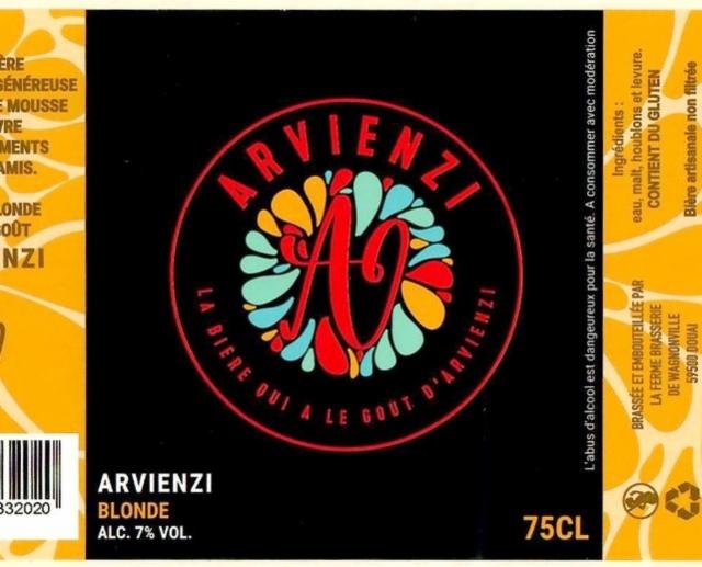 Arvienzi 7.0%, Brasserie De Wagnonville - Lycée Agricole Biotech De Douai (L'Escreboise), France
