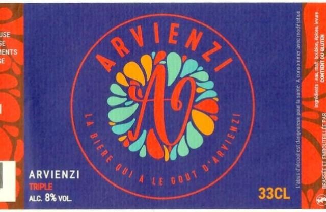 Arvienzi Triple 8.0%, Brasserie Des 3 Clochers [Closed], France