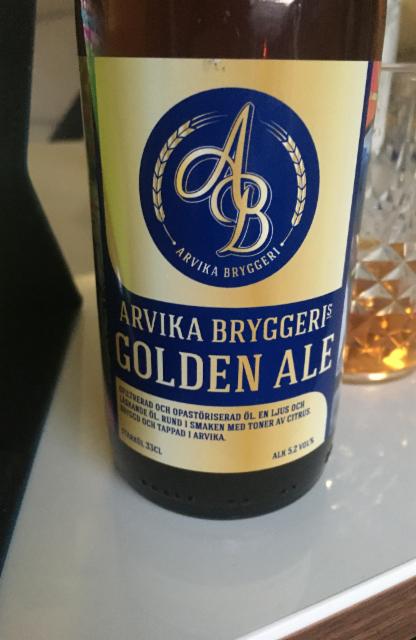 Arvika Bryggeris Golden Ale, Arvika Bryggeri