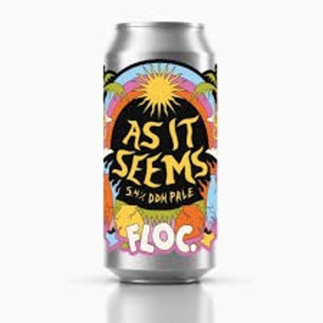 as it seems 5.4%, Floc. Brewing, England