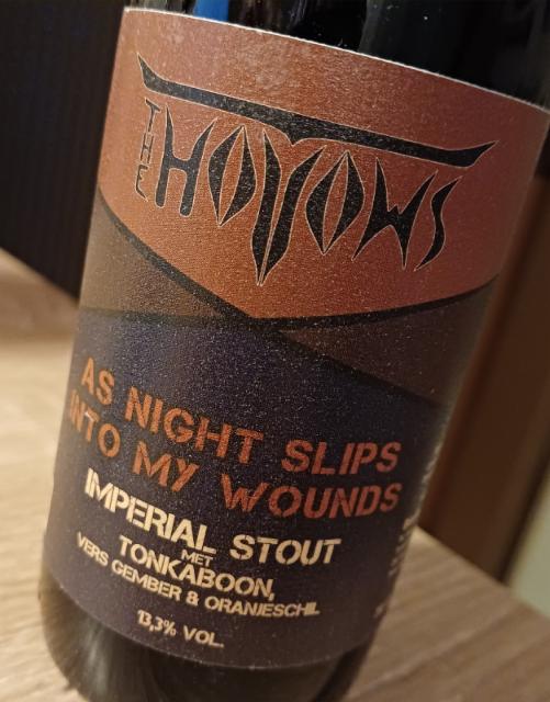 As Night slips into my Wounds 13.3%, The Hollows, Netherlands