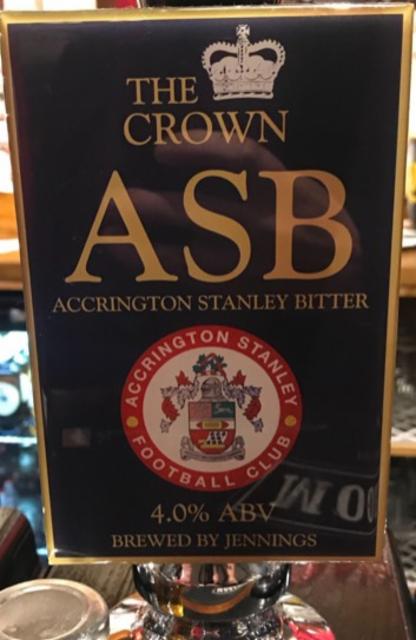 ASB - Accrington Stanley Bitter 4.0%, The Crafty Pint, England