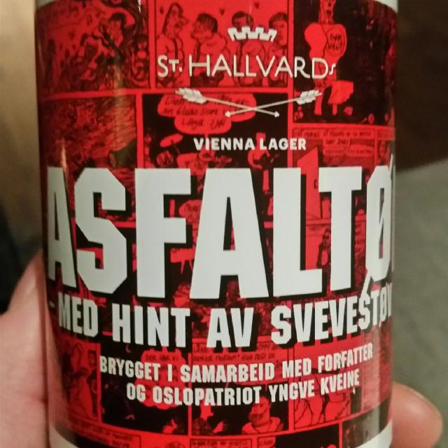 Asfaltøl 5.2%, St. Hallvards Bryggeri, Norway