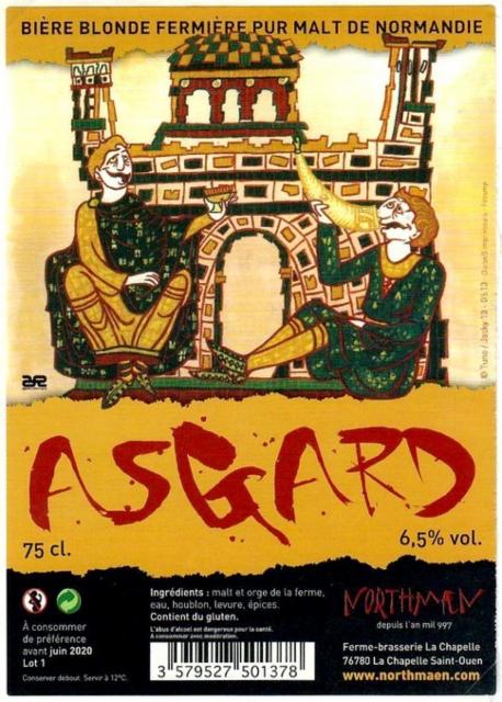 Asgard 6.5%, Ferme Brasserie Northmæn, France