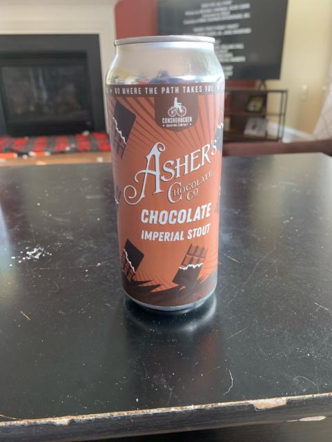 Asher's Chocolate Imperial Stout 8.0%, Conshohocken Brewing Co, United States