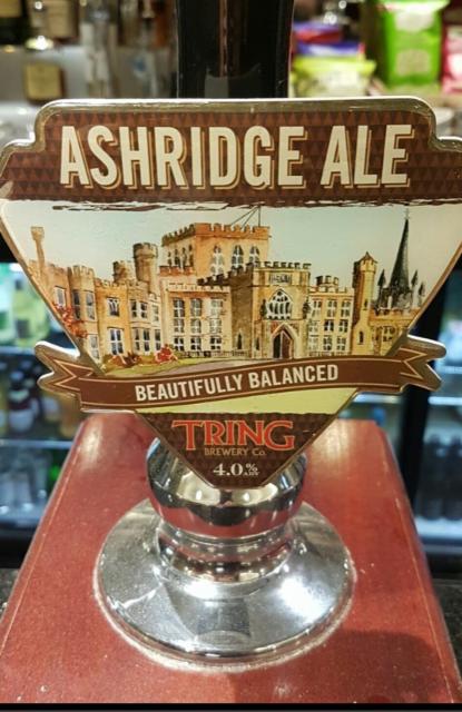 Ashridge Ale 4.0%, Tring Brewery, England
