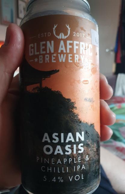Asian Oasis 5.4%, Glen Affric Brewery, England
