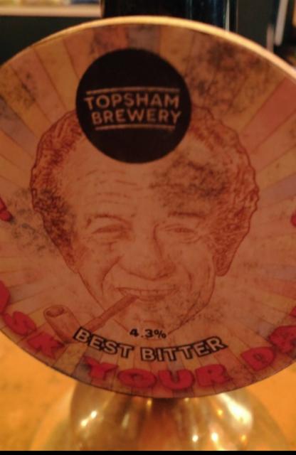 Ask Your Dad 4.3%, Topsham Brewery, England