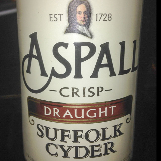 Crisp Suffolk Cyder 5.5%, Aspall, England