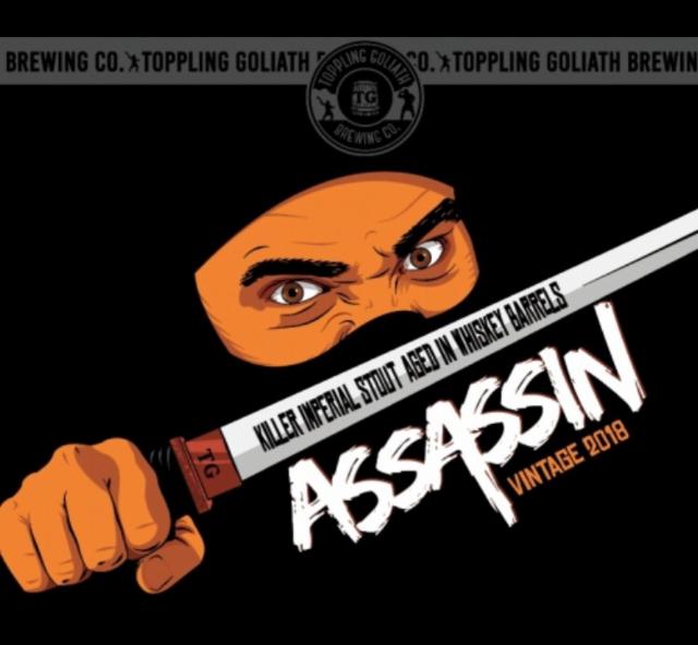 Assassin (2018) 12.8%, Toppling Goliath Brewing Co., United States