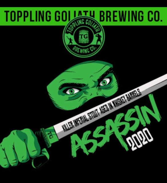 Assassin (2020) 12.0%, Toppling Goliath Brewing Co., United States