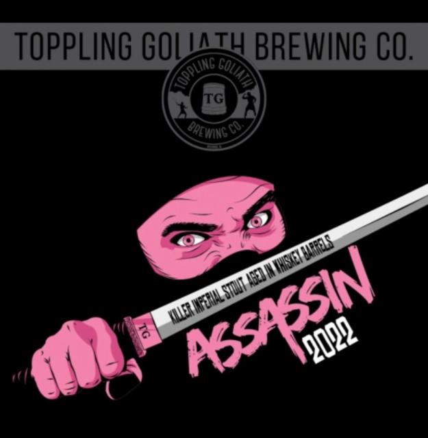 Assassin (2022) 13.6%, Toppling Goliath Brewing Co., United States