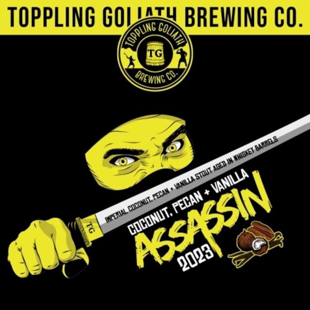 Assassin With Coconut, Pecan And Vanilla (2023) 13.5%, Toppling Goliath Brewing Co., United States