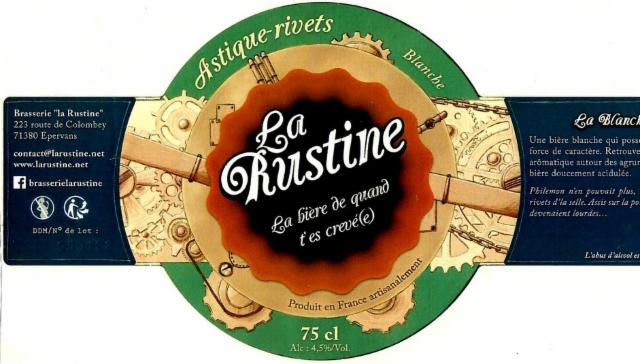 Astique-Rivets 4.5%, La Rustine, France