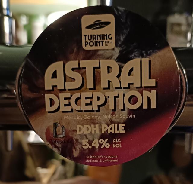 astral deception 5.4%, Turning Point Brew Co., England