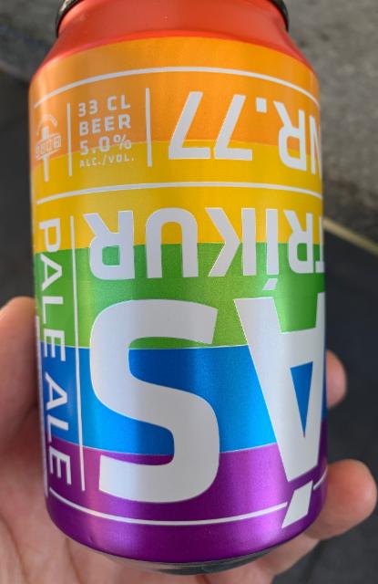 Ástríkur NR.77 5.0%, Borg Brugghús, Iceland