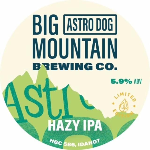 Astro Dog 6.5%, Big Mountain Brewing Co., France